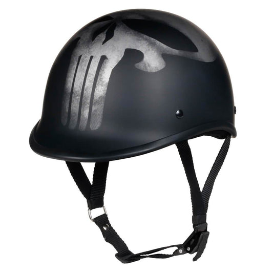 Low Profile Reversible DOT Polo Helmet / Punisher - Beanie Helmets