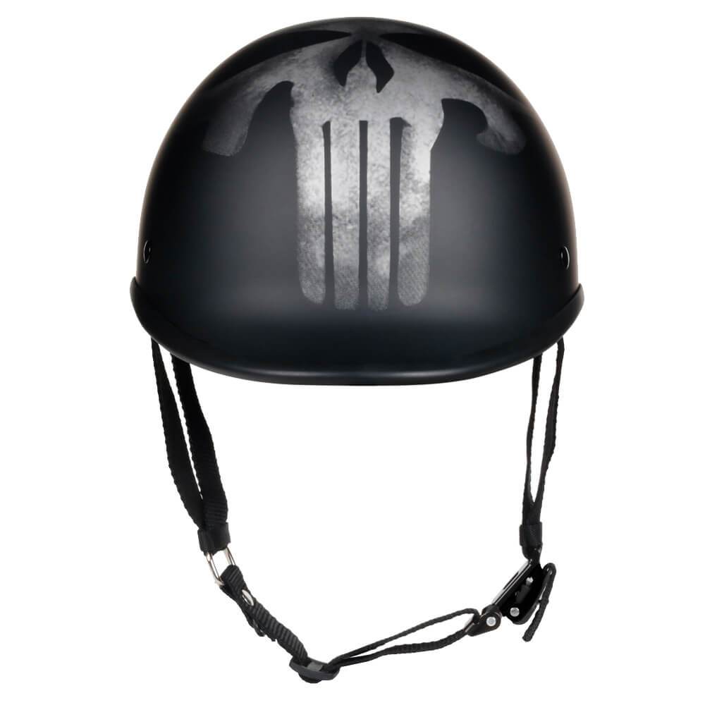 Low Profile Reversible DOT Polo Helmet / Punisher - Beanie Helmets