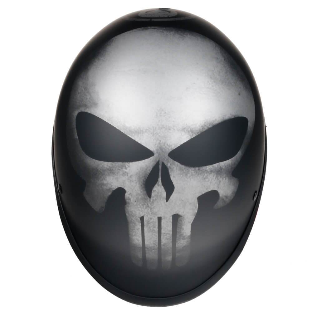 Low Profile Reversible DOT Polo Helmet / Punisher - Beanie Helmets