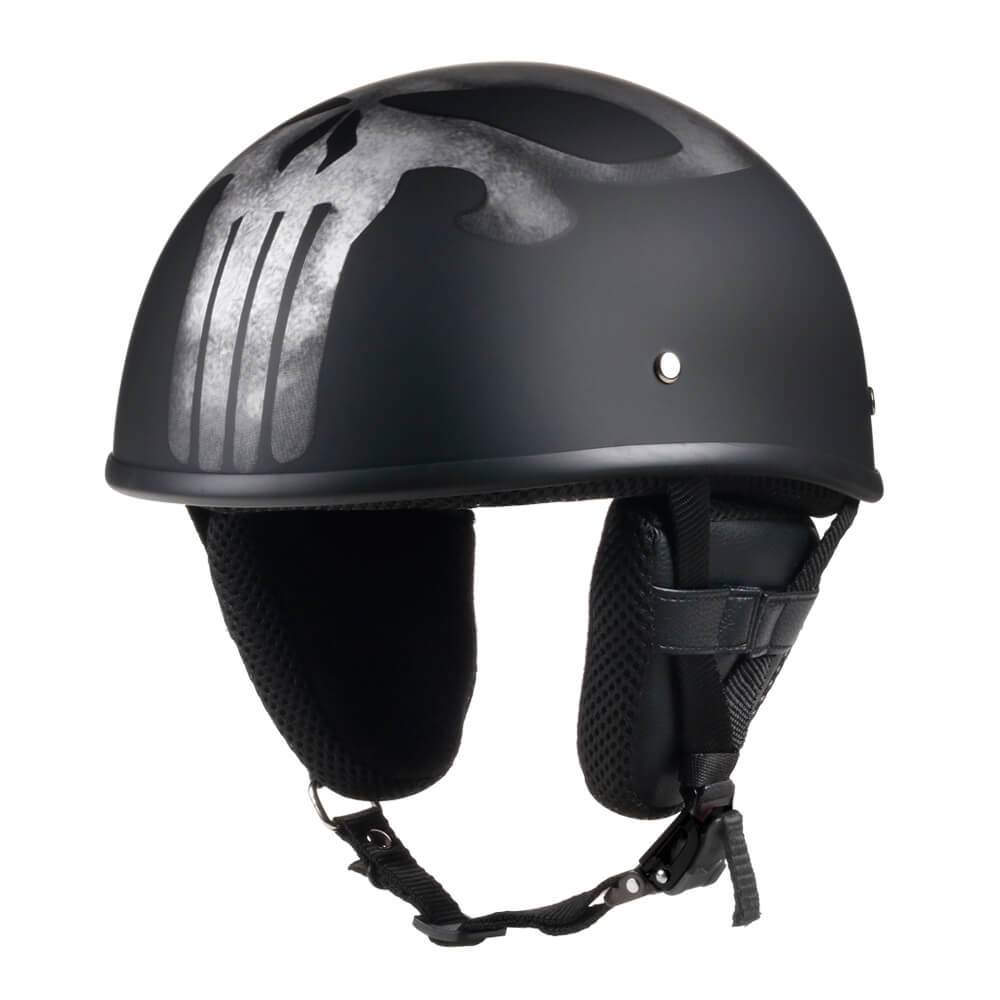 Lightweight SOA Style DOT Beanie Helmet / Skull - Beanie Helmets