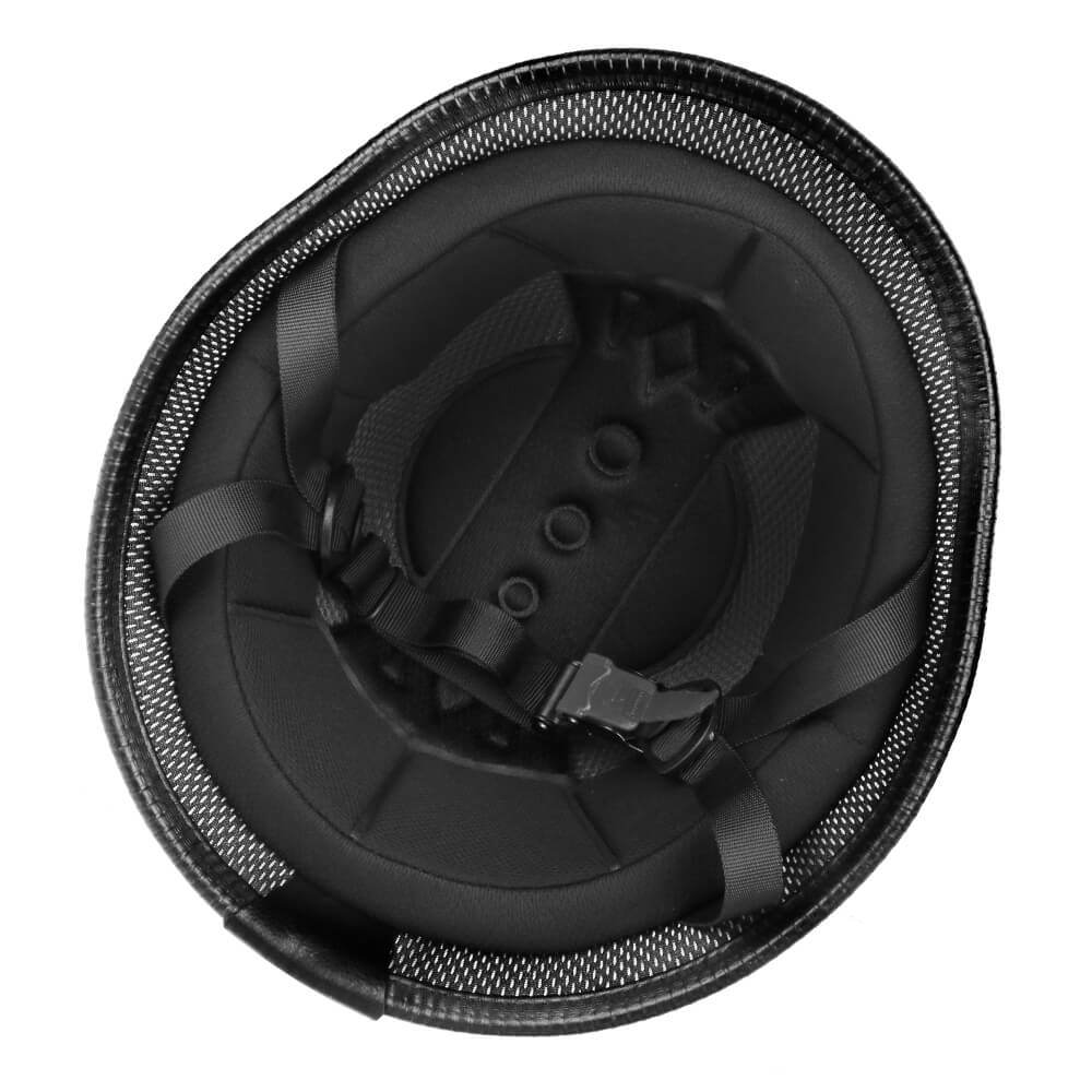 Lightweight Mayan DOT Germanator Helmet / Matte Black