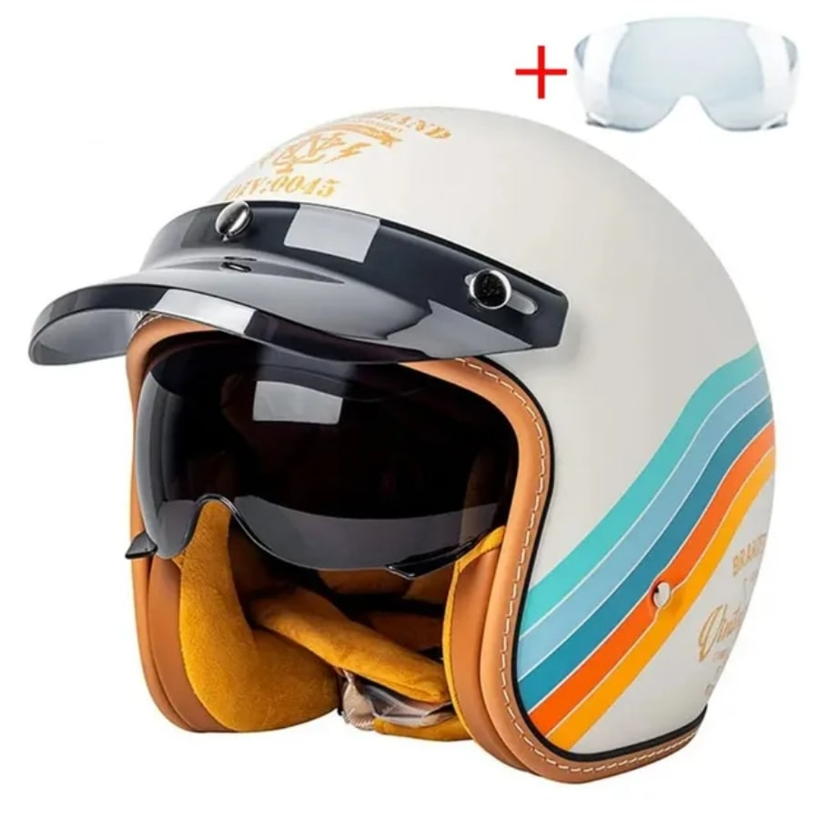 Motorcycle-Retro-Helmet-3-4-Open-Face-Beanie-Helmet-Men-Women-DOT-Certification-Moto-