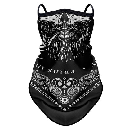 Breathable UV-Block Neck Gaiter Bandana for motorcycle and ATV riders  - BeanieHelmets
