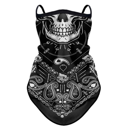 Breathable UV-Block Neck Gaiter Bandana for motorcycle and ATV riders  - BeanieHelmets