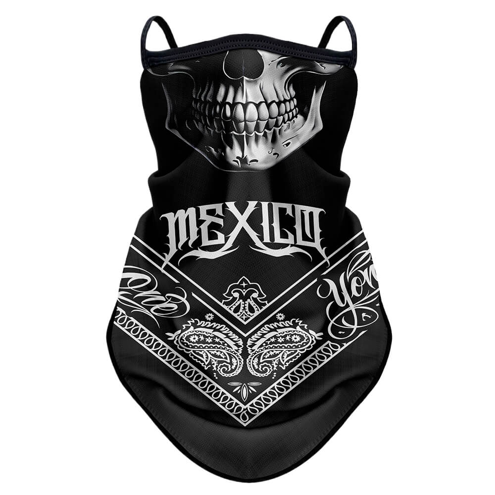 Breathable UV-Block Neck Gaiter Bandana for motorcycle and ATV riders  - BeanieHelmets