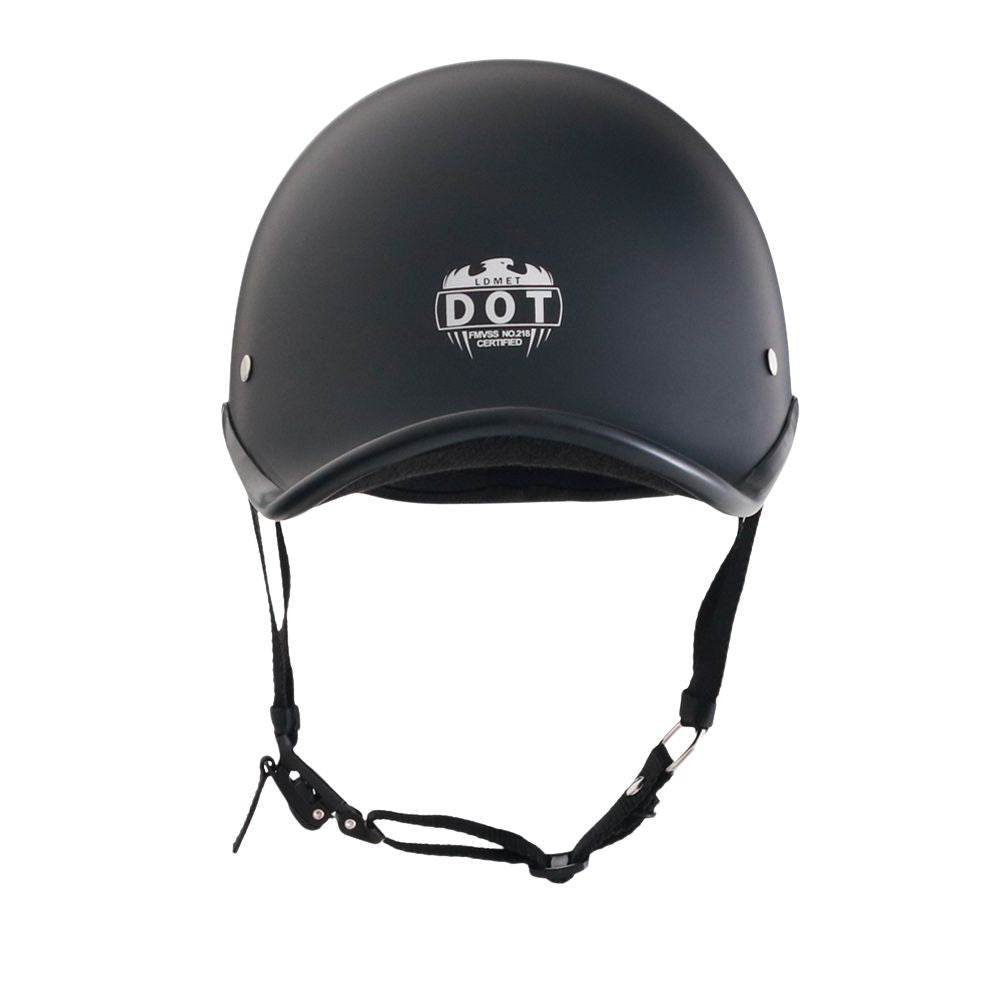 Lightweight Reversible DOT Curve Helmet / Matte Black - Beanie Helmets