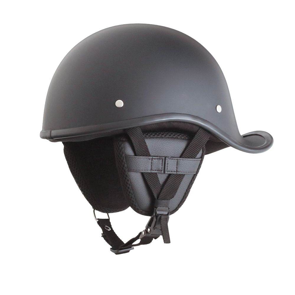Lightweight Reversible DOT Curve Helmet / Matte Black - Beanie Helmets