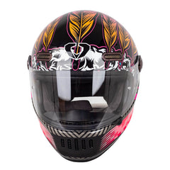 Soman-H9-Full-Face-Motorcycle-DOT-Helmet-Retro