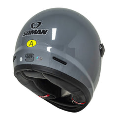 Full Face Motorcycle Helmet - Solid