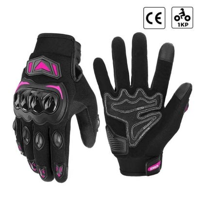 Premium Touch-Screen Motorcycle Gloves - Beanie Helmets