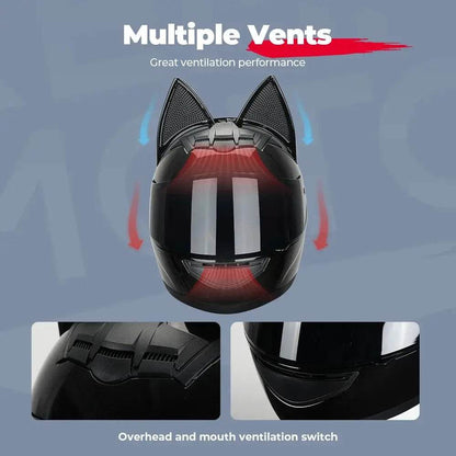 Motorcycle Cat Helmet - Beanie Helmets