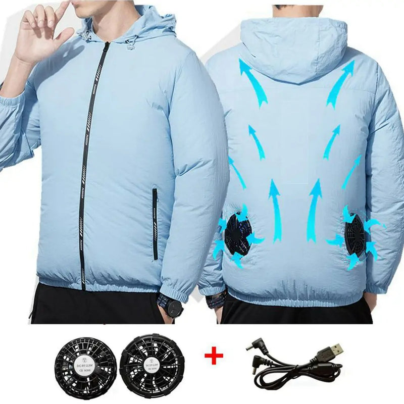 USB Powered Cooling Airflow Jacket