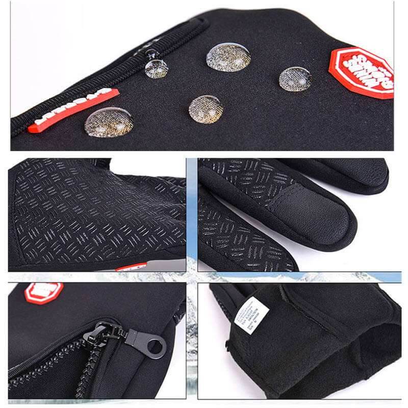 Anti-Freeze Waterproof Gloves - Beanie Helmets