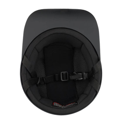 Baseball Pro DOT Half Helmet / Matte Black - Beanie Helmets