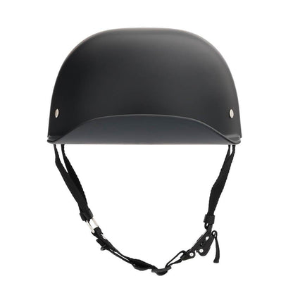 Baseball Pro DOT Half Helmet / Matte Black - Beanie Helmets