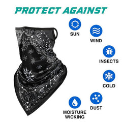 Breathable UV-Block Neck Gaiter Bandana - Beanie Helmets