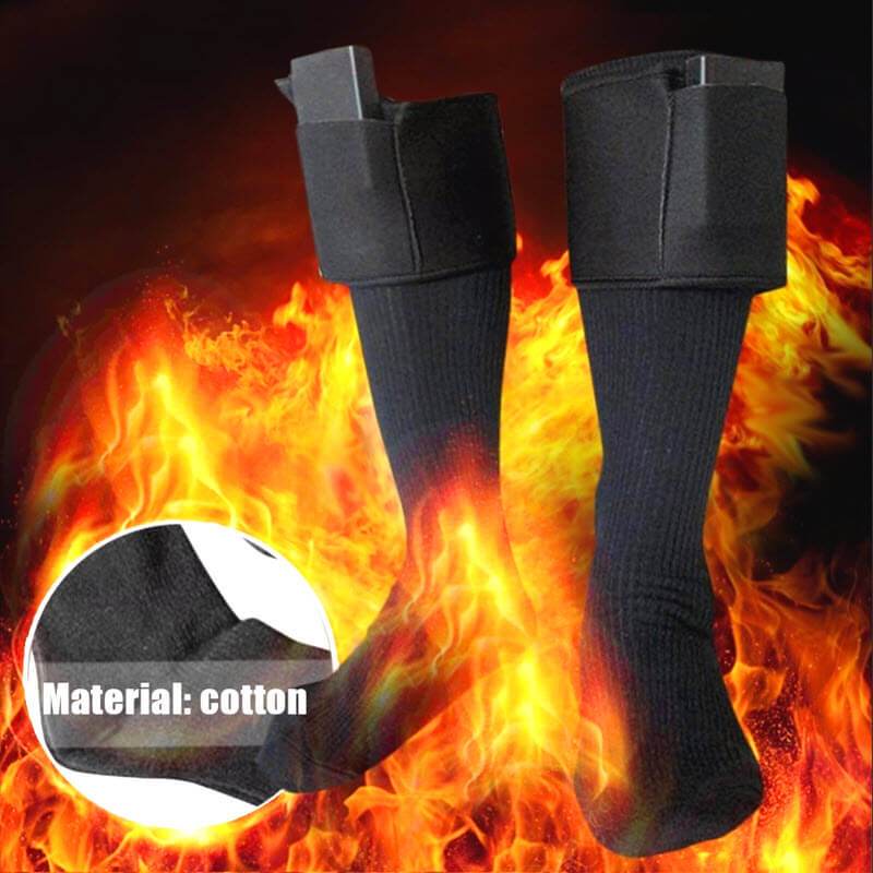 Electric Heated Socks - Beanie Helmets
