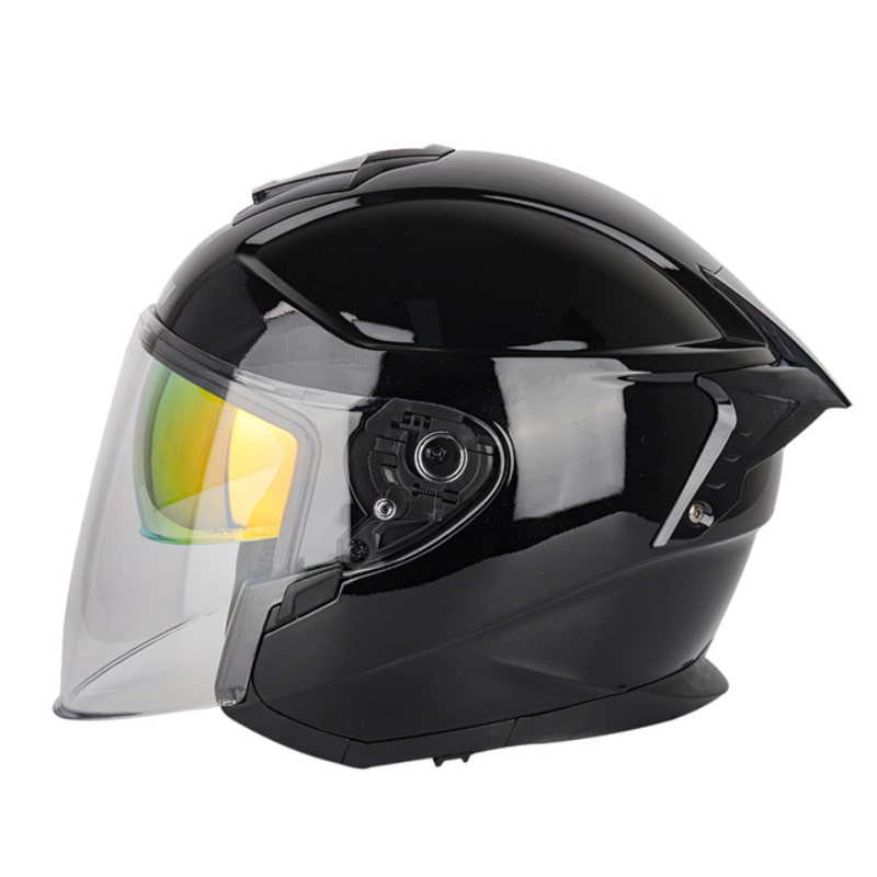 JET 3/4 Open Helmet with Retractable Visor