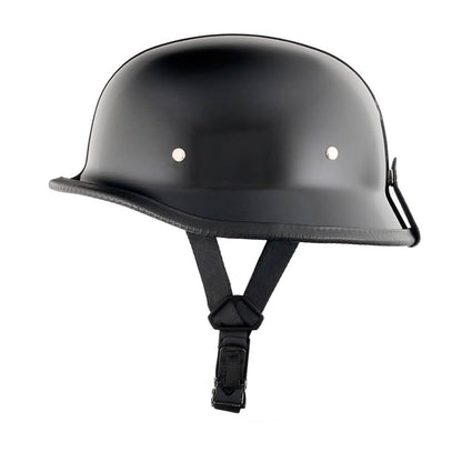 Lightweight Mayan DOT Germanator Helmet / Gloss Black - Beanie Helmets
