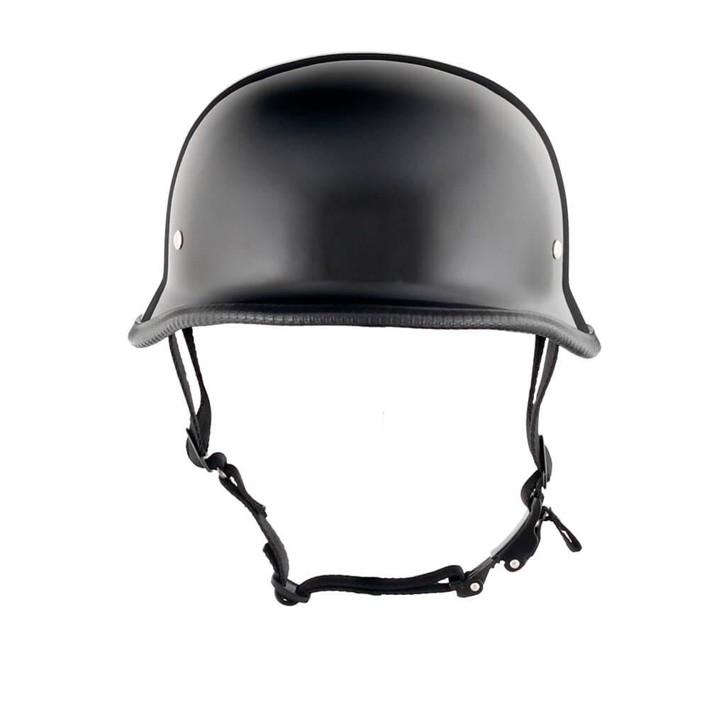 Lightest Mayan Style Half Helmet / Gloss Black