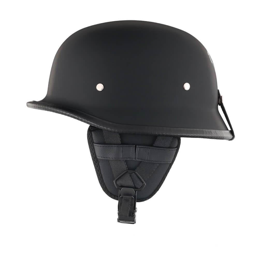 Lightweight Mayan DOT Germanator Helmet / Matte Black