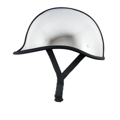 Lightest Low Profile Polo Style Helmet / Chrome