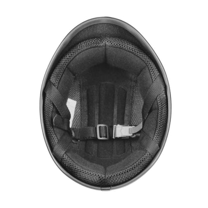 Low Profile Reversible DOT Polo Helmet / Chrome - Beanie Helmets