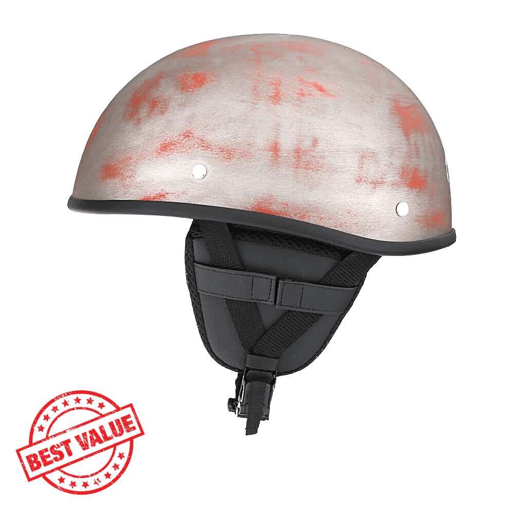 Smallest Lightest SOA Style Beanie Helmet / Iron Rust