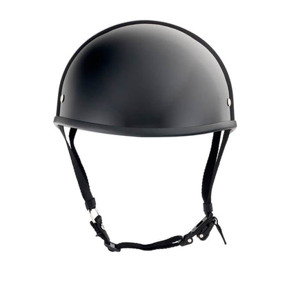 Lightweight SOA Style DOT Beanie Helmet / Gloss Black - Beanie Helmets