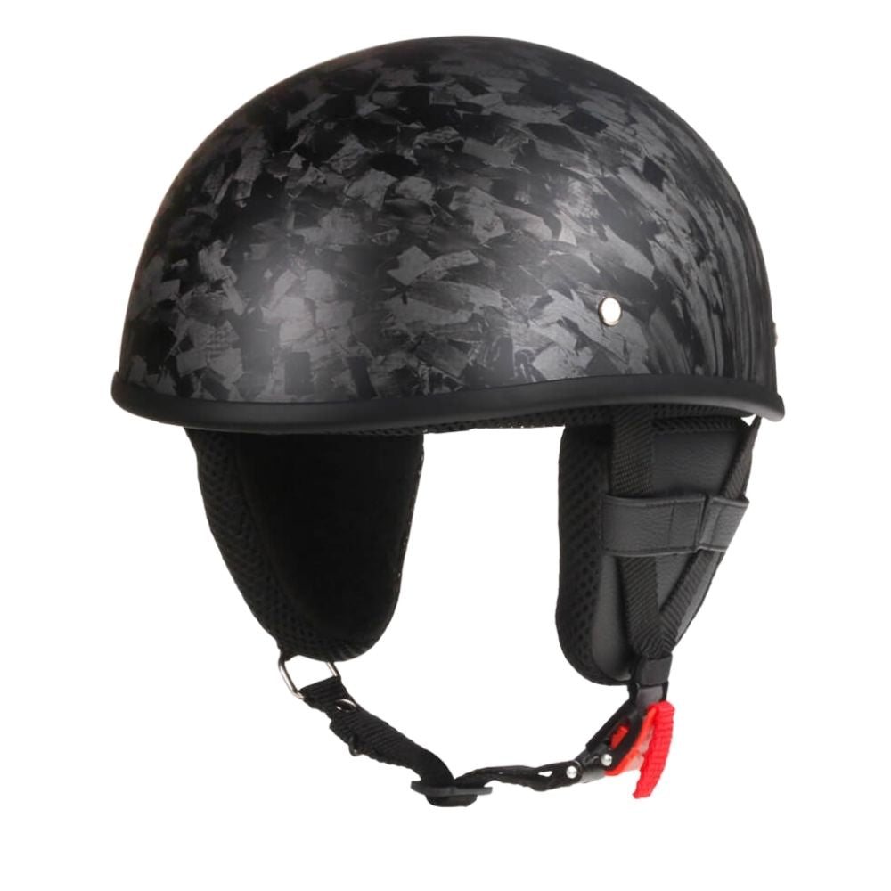 Smallest-Lightest-Strongest-Carbon-Fiber-Low-Profile-SOA-Beanie-DOT-AUS-NZS-Motorcycle-Half-Helmet-beanie-helmets