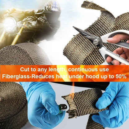 High-Quality Motorcycle Exhaust Pipe Wrap - Beanie Helmets