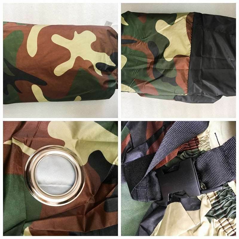 All-Weather Motorcycle Cover - Beanie Helmets