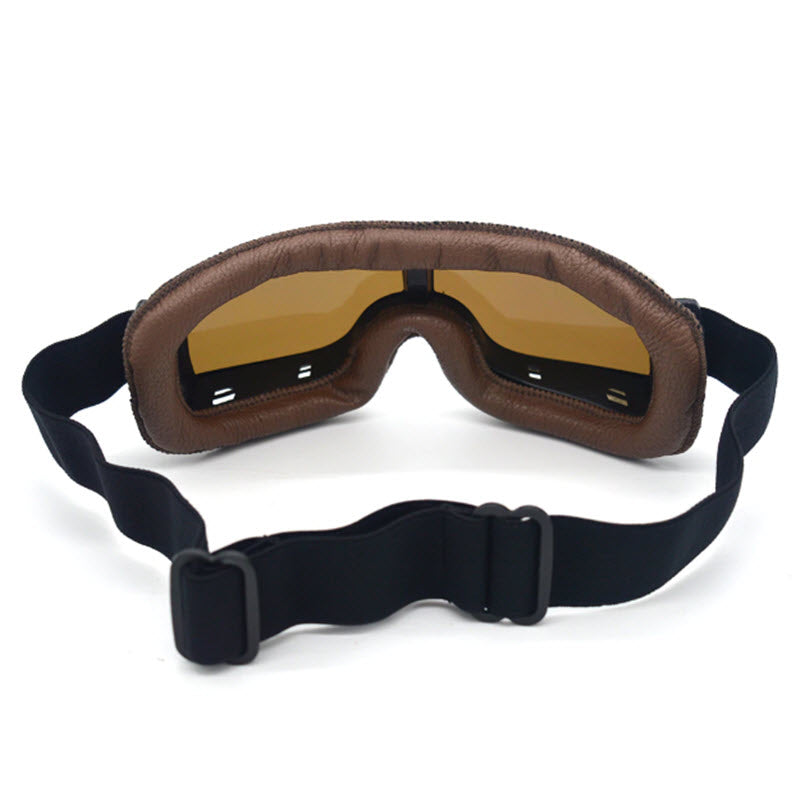 Retro Jet Brown Goggles