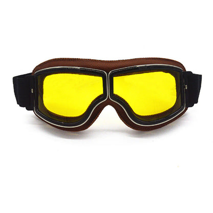 Retro Jet Brown Goggles
