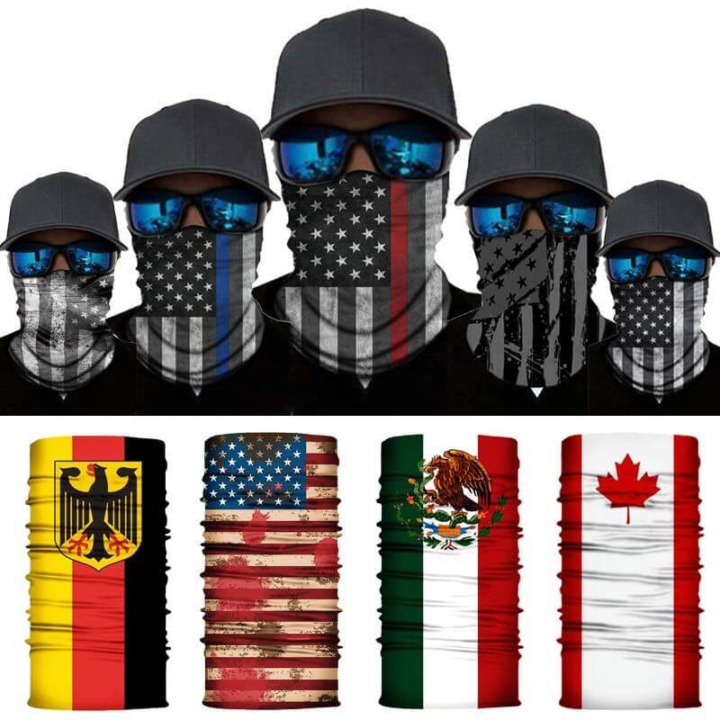 National Flag Premium Bandanna - Beanie Helmets