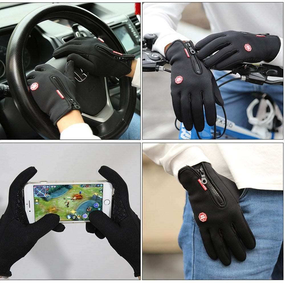 Anti-Freeze Waterproof Gloves - Beanie Helmets