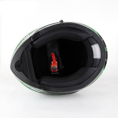 Modular Flip-Up Dual Visor Motorcycle Helmet
