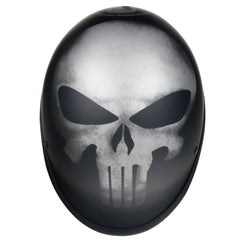 Low Profile Reversible Polo AS/NZ Helmet - Punisher Skull - Beanie Helmets