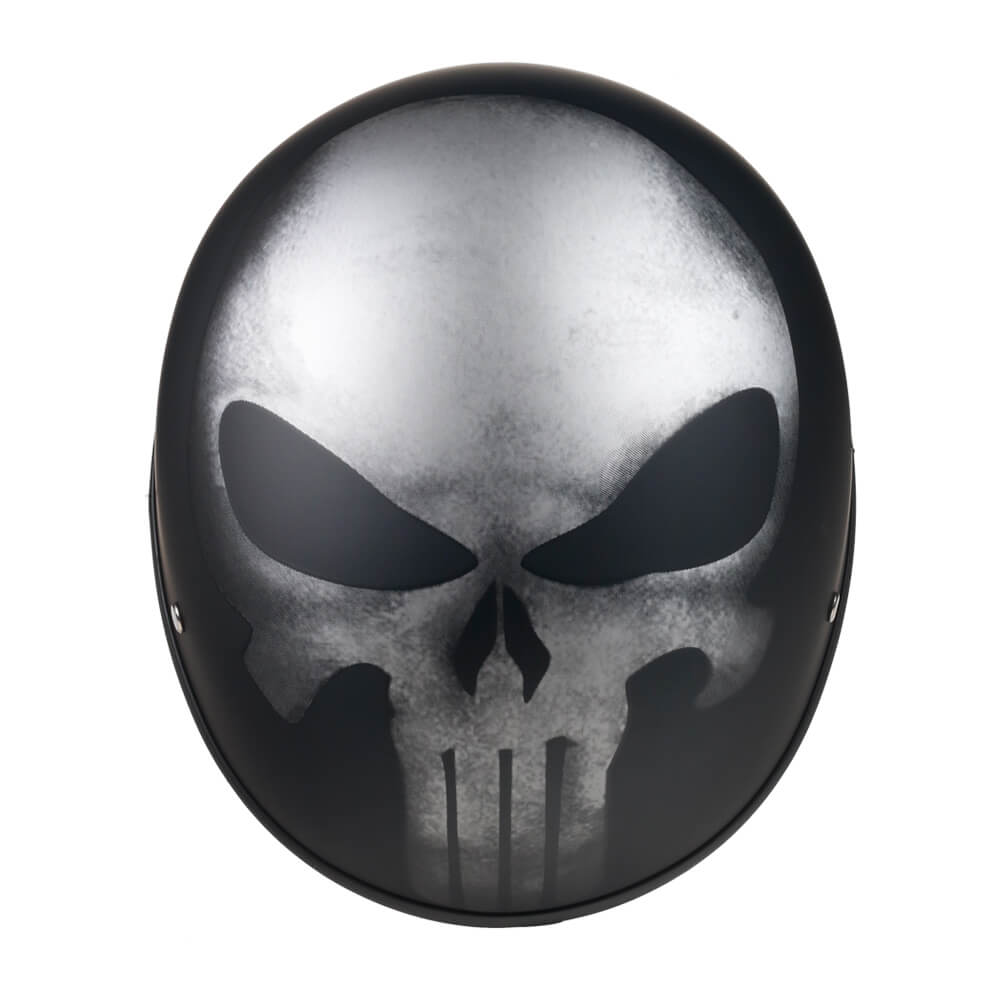 Smallest Lightest SOA Beanie AS/NZ Helmet - Punisher Skull