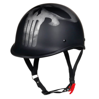 Smallest_DOT_Motorcycle_Polo_Style_Open_Beanie_Helmet-Skull-The-Punisher-www.familyavenue.shop
