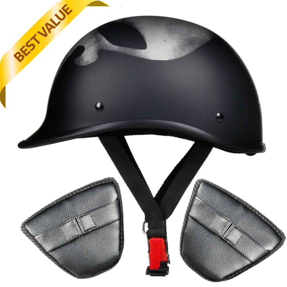 Smallest_DOT_Motorcycle_Polo_Style_Open_Beanie_Helmet-Skull-The-Punisher-www.familyavenue.shop