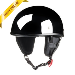 Smallest SOA Style Beanie ECE/AS/NZ Helmet - Gloss Black