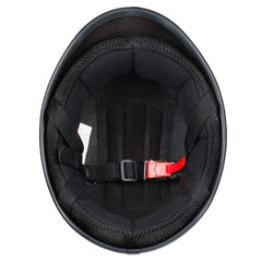 Low Profile Polo Style Twister ECE/AS/NZ Helmet - Matte Black