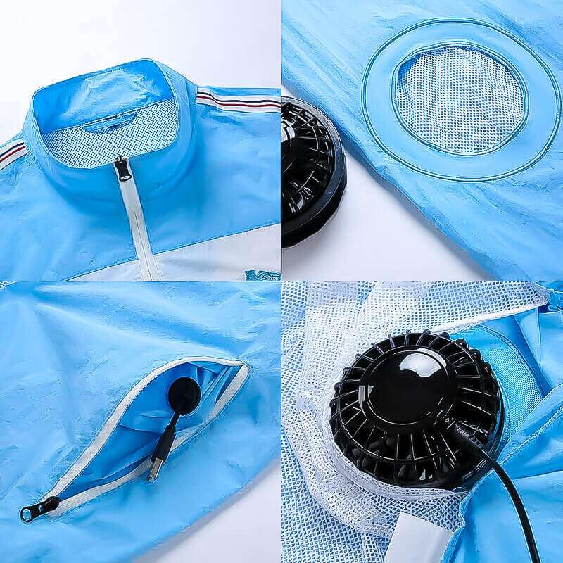 USB Powered Cooling Airflow Jacket