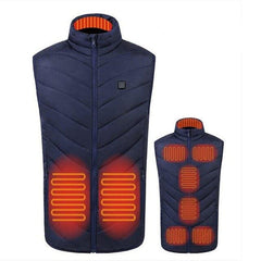 USB Powered Heated Vest - 9 Heat Zones
