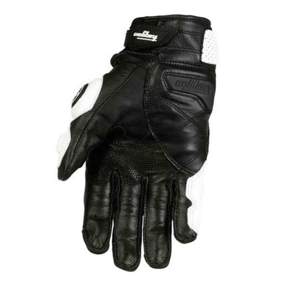 Unisex-all-Season-riding-Supertech-Black-White-Motorcycle-Leather-Gloves-Racing-Glove-Motorbike