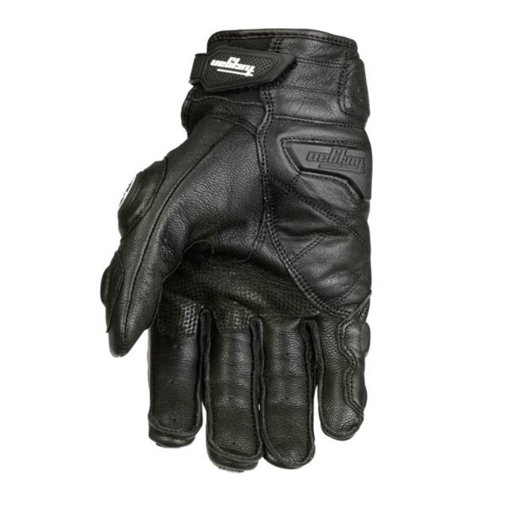 Unisex-all-Season-riding-Supertech-Black-White-Motorcycle-Leather-Gloves-Racing-Glove-Motorbike