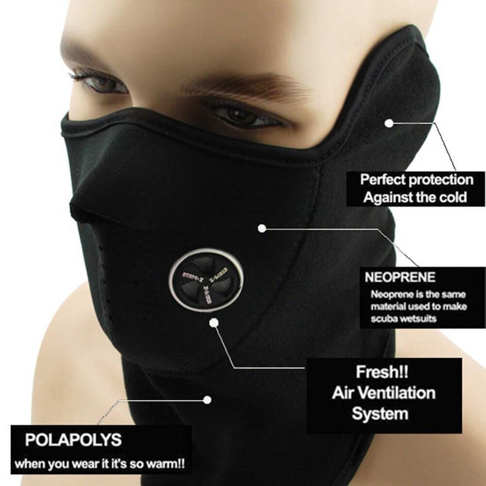 Family Avenue Half Face Mask - Neck Warmer