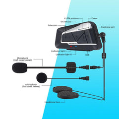 HEROBIKER™ Bluetooth Intercom 2 Riders Headset