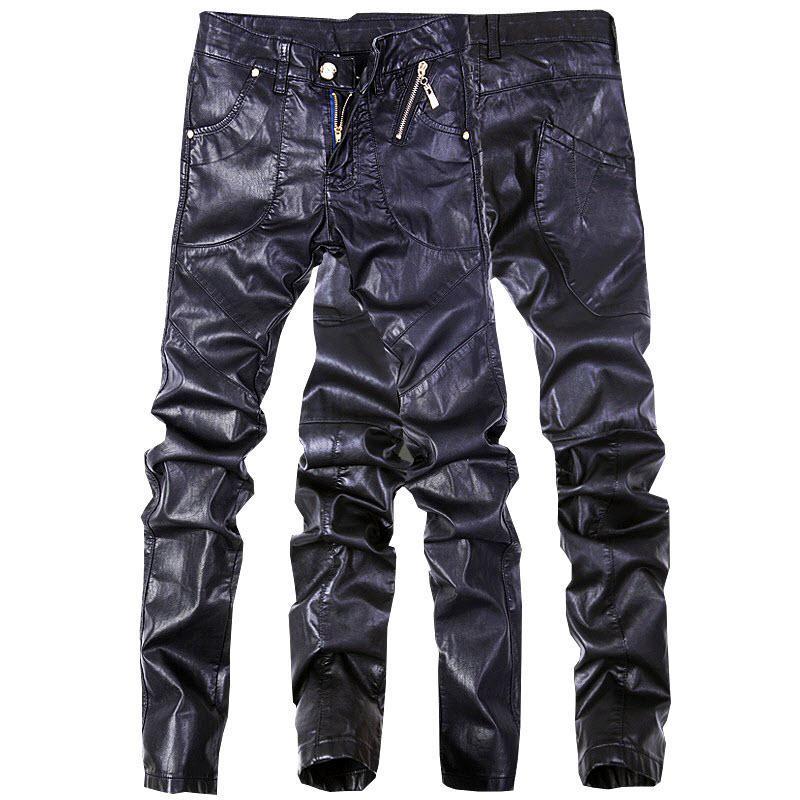 Family Avenue Leather Biker Pants Style 2 / 28